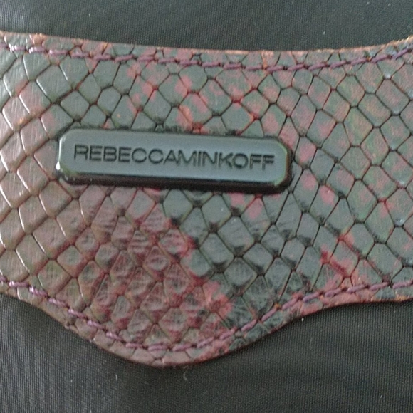 Rebecca Minkoff black nylon tote bag - Picture 2 of 4